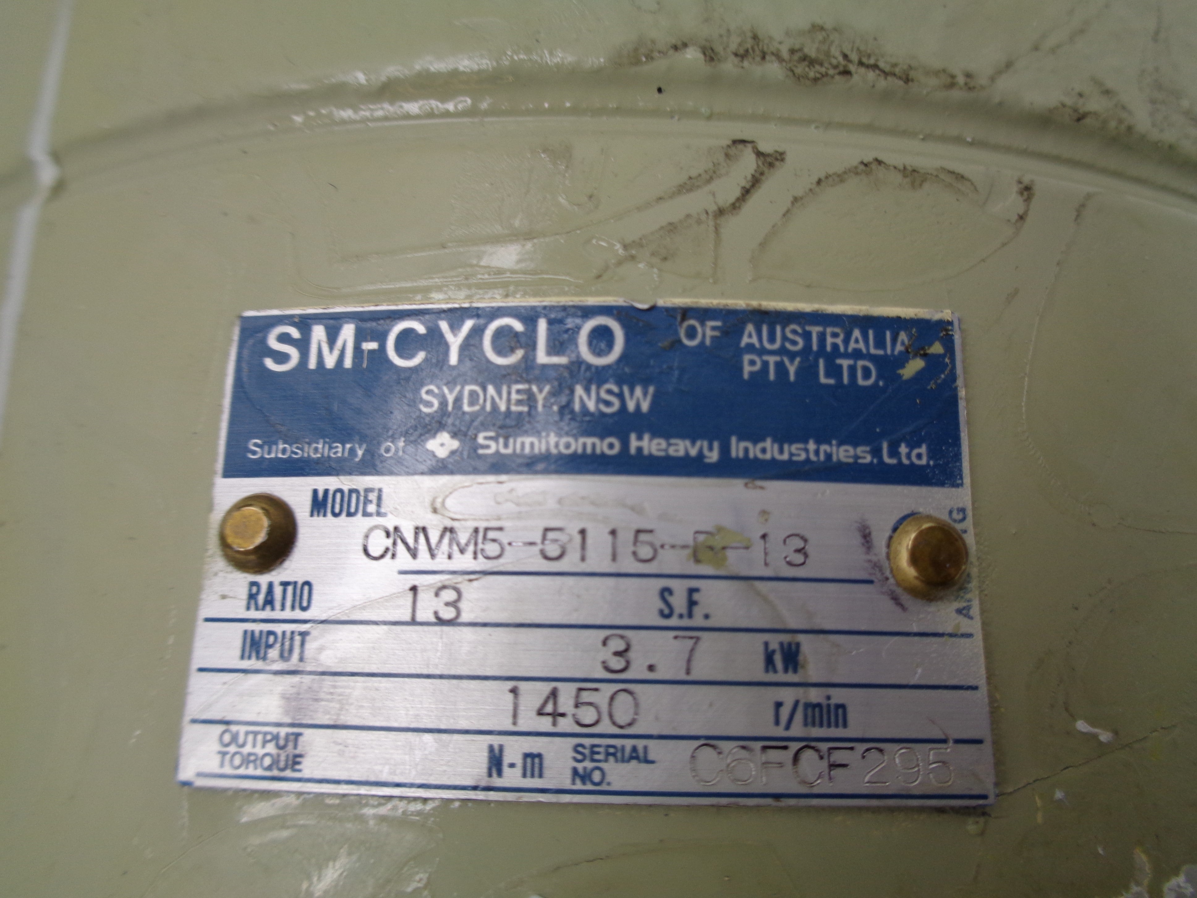 SUMITOMO CNVM5-5115-B-13 REMAN