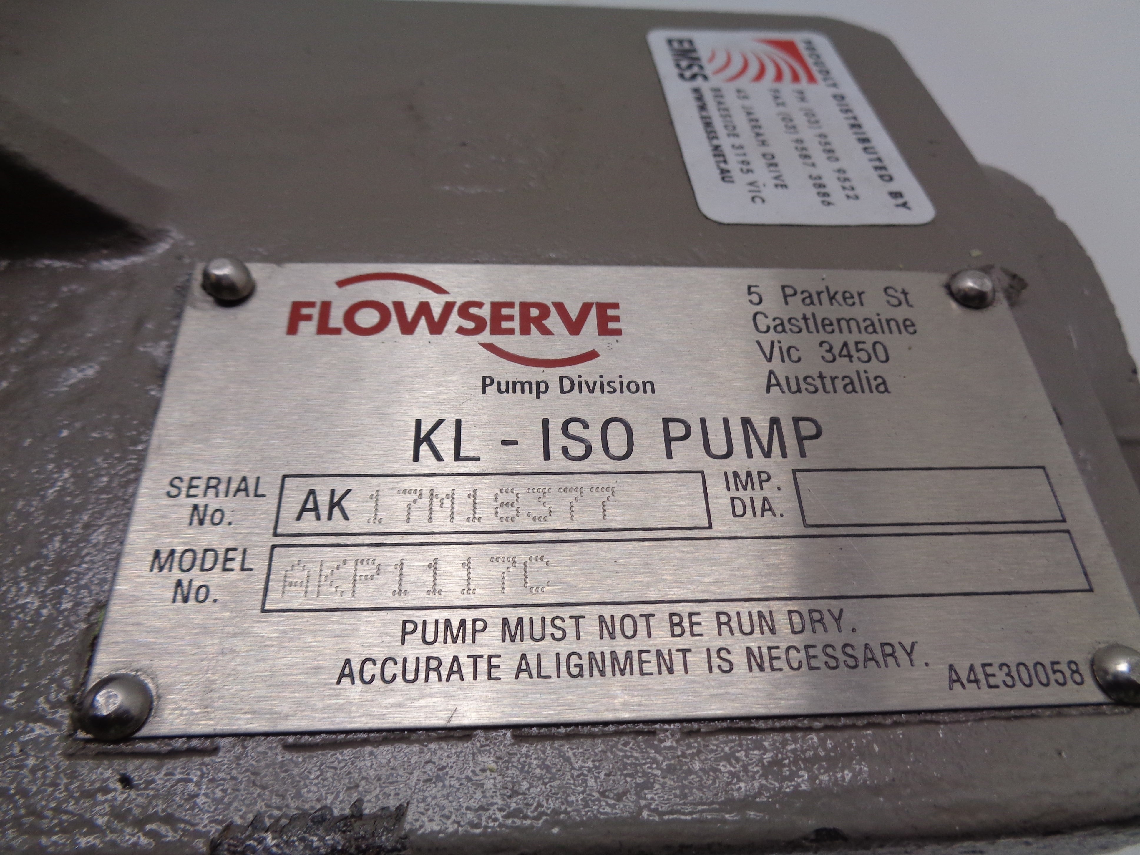 FLOWSERVE AKP1117C NSNP