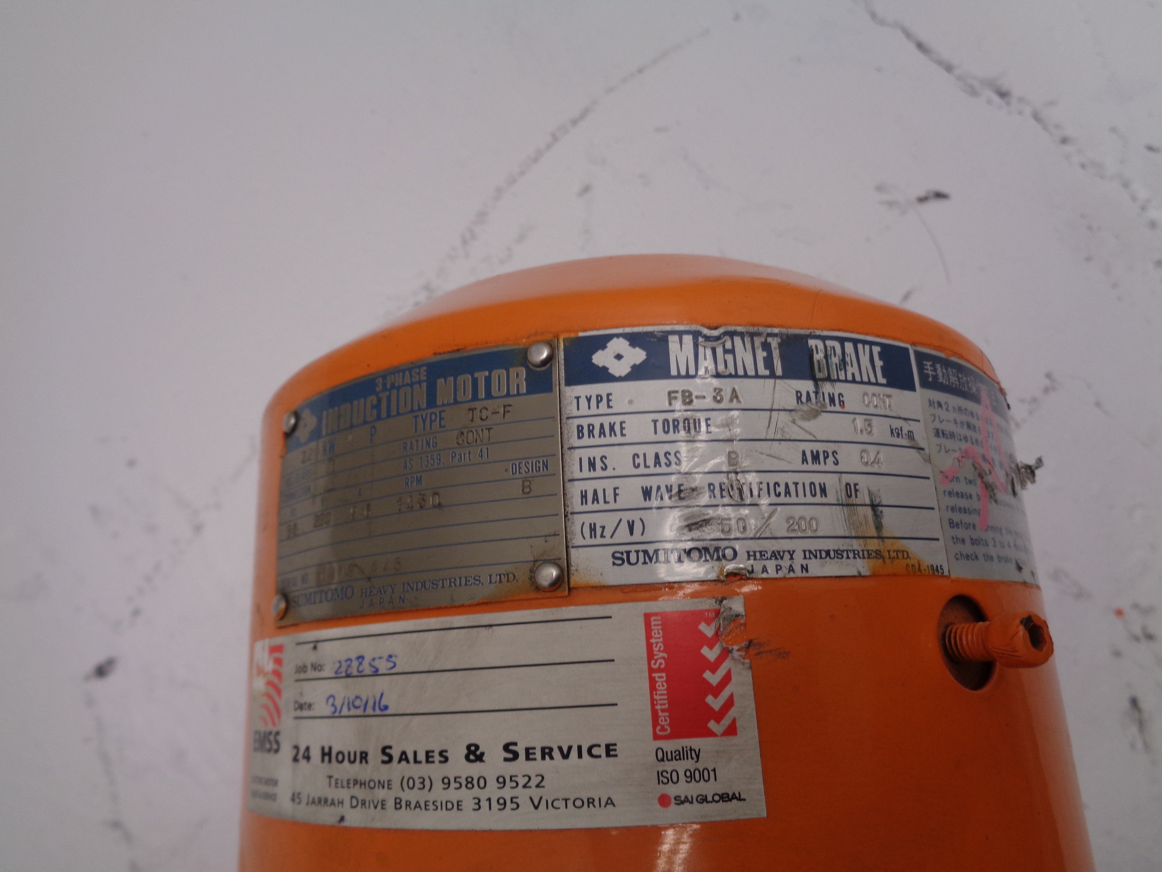 SUMITOMO RMU3-A60L REMAN