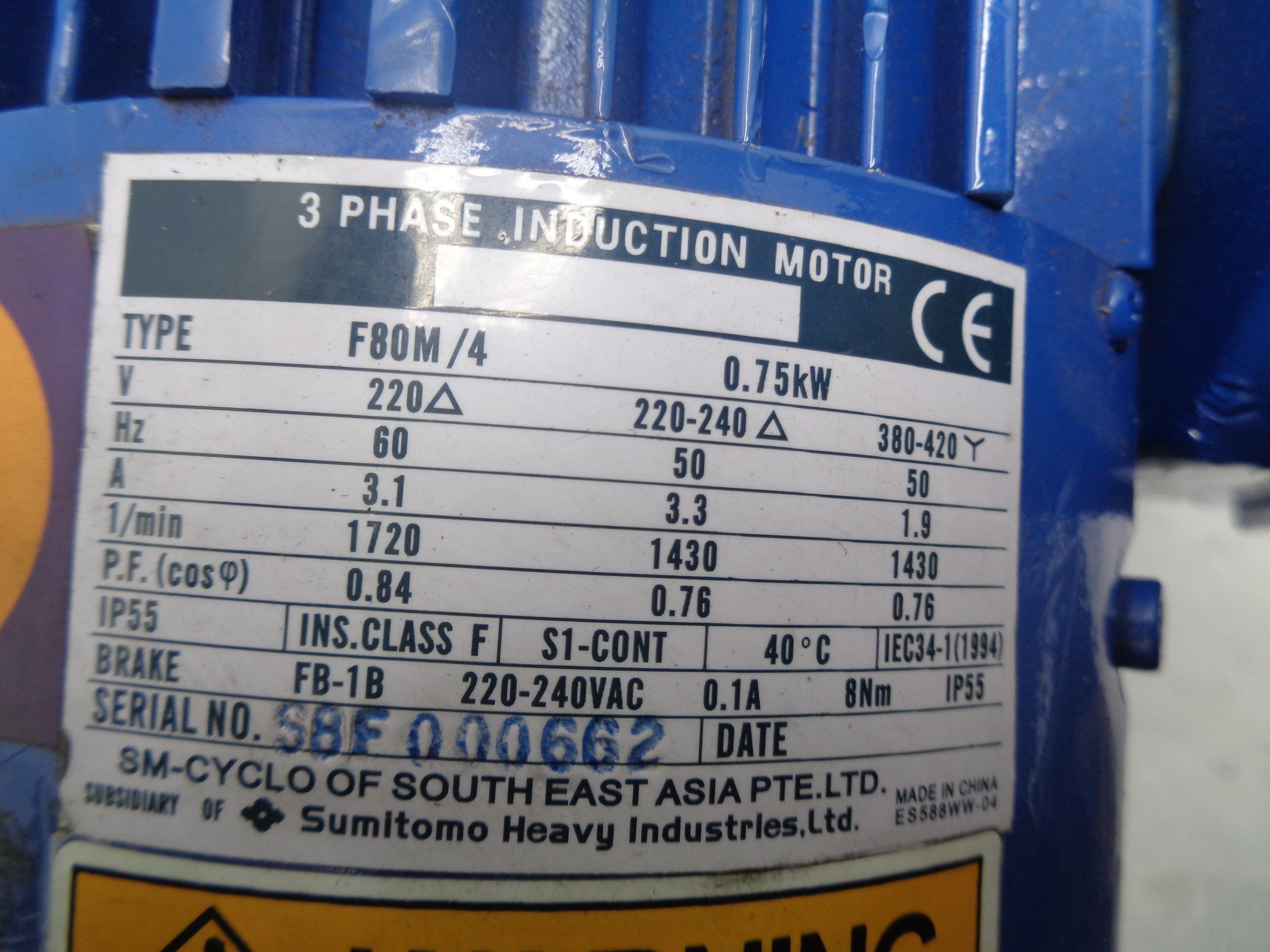 SUMITOMO CVFM1-6165DA-B-731 NSNP