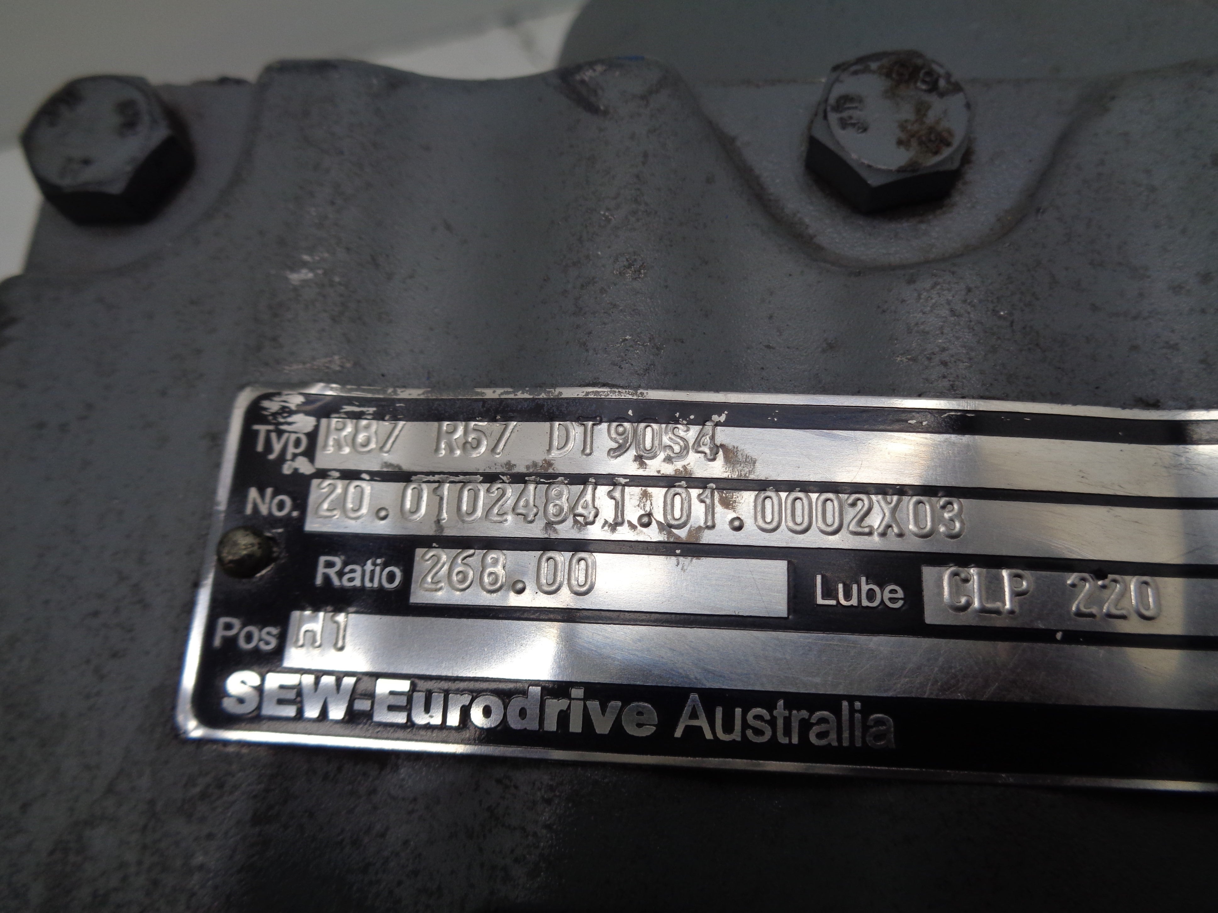 SEW-EURODRIVE R87R57DT90S4 NSNP