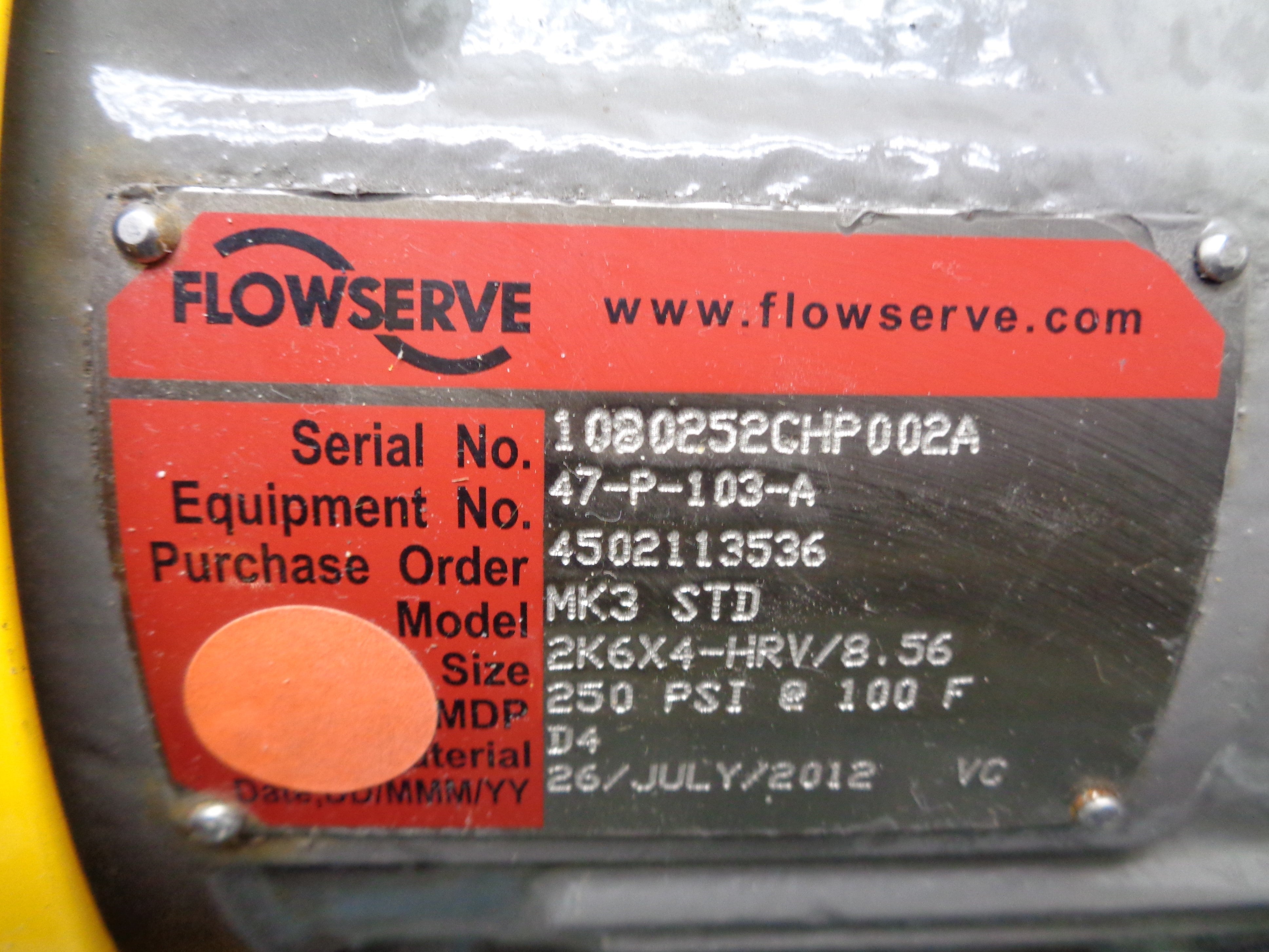 FLOWSERVE MK3-STD NSNP