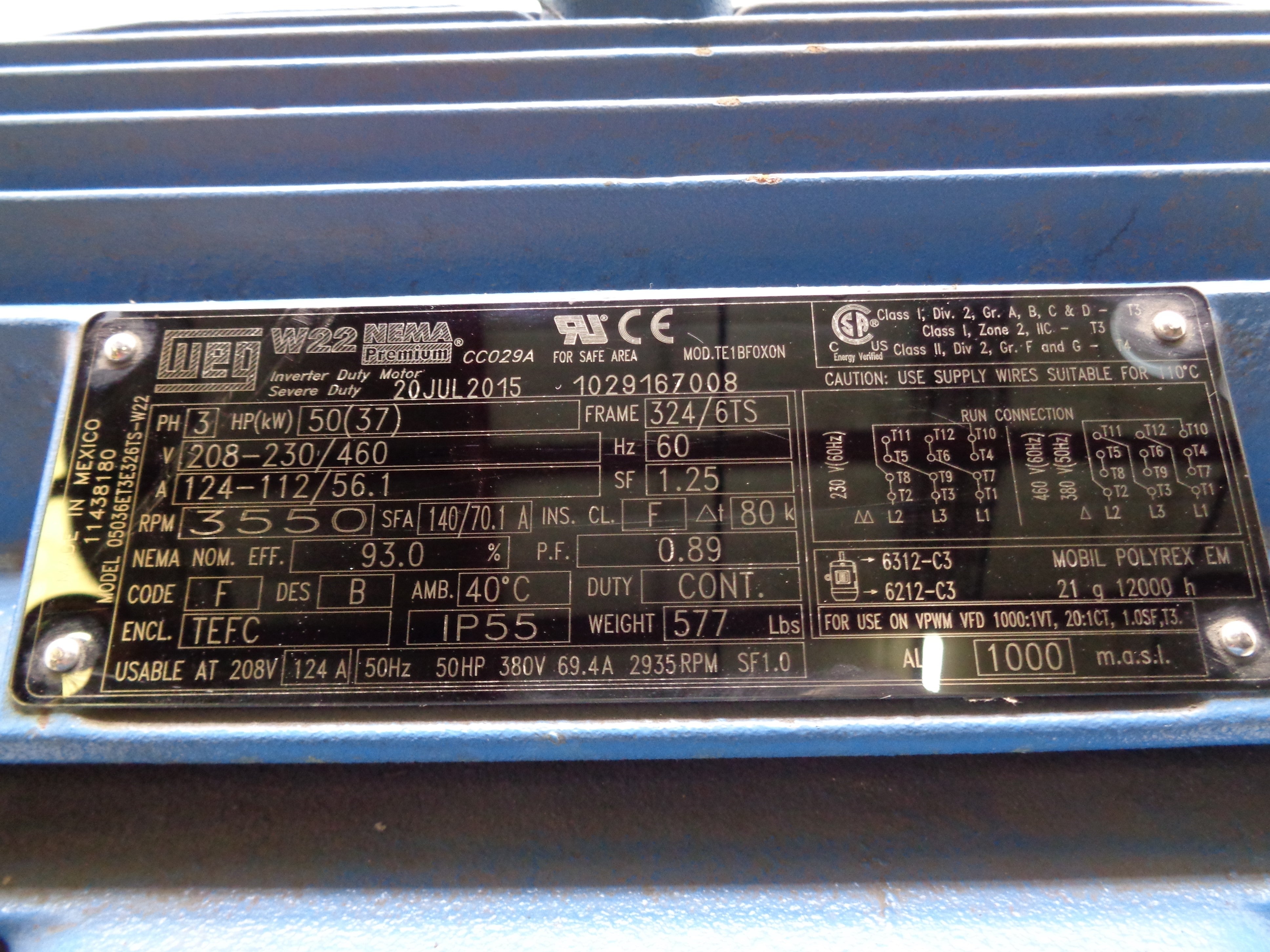 WEG CC029A NSNP