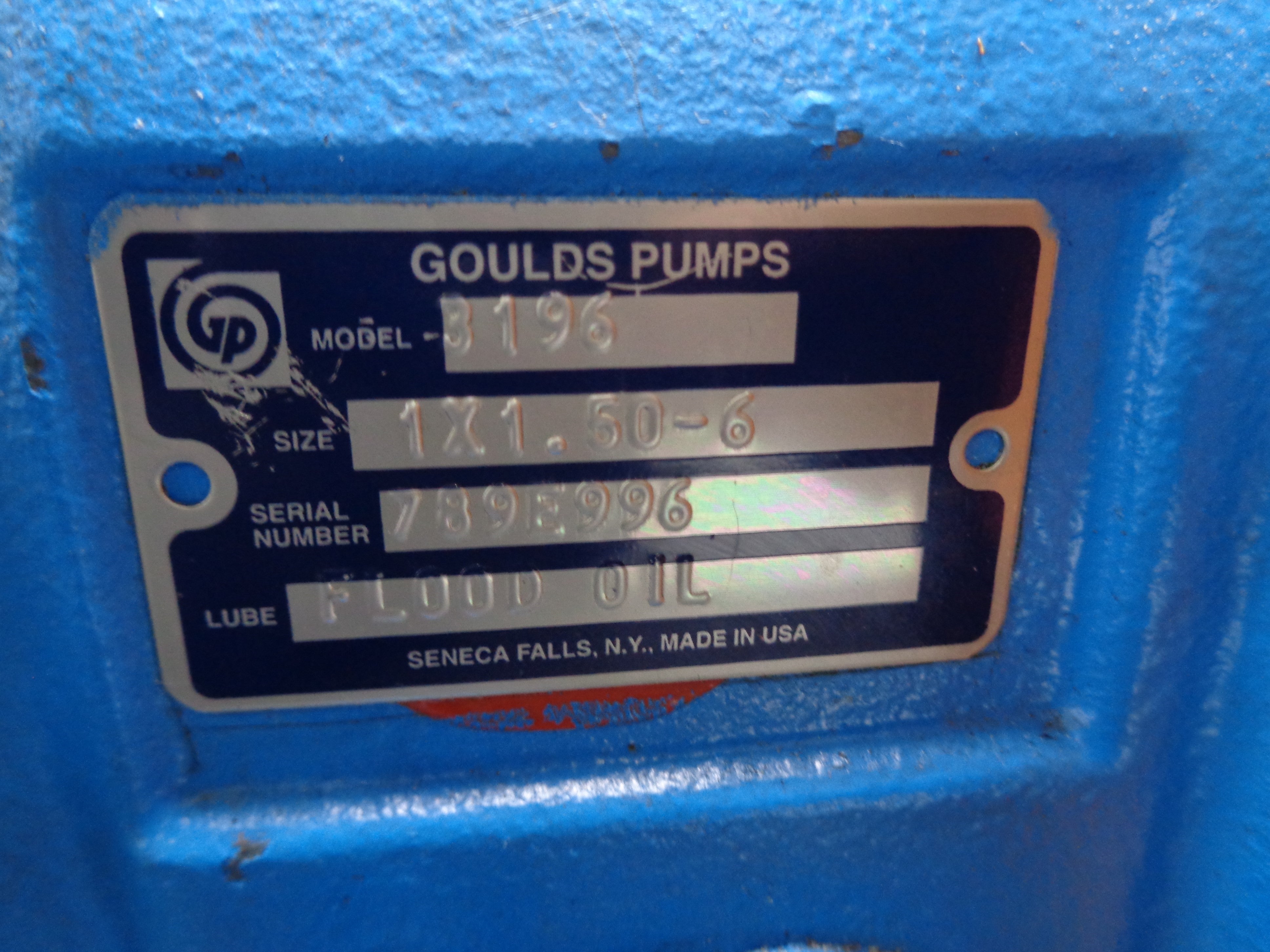 GOULDS PUMPS 3196STXDI NSNP