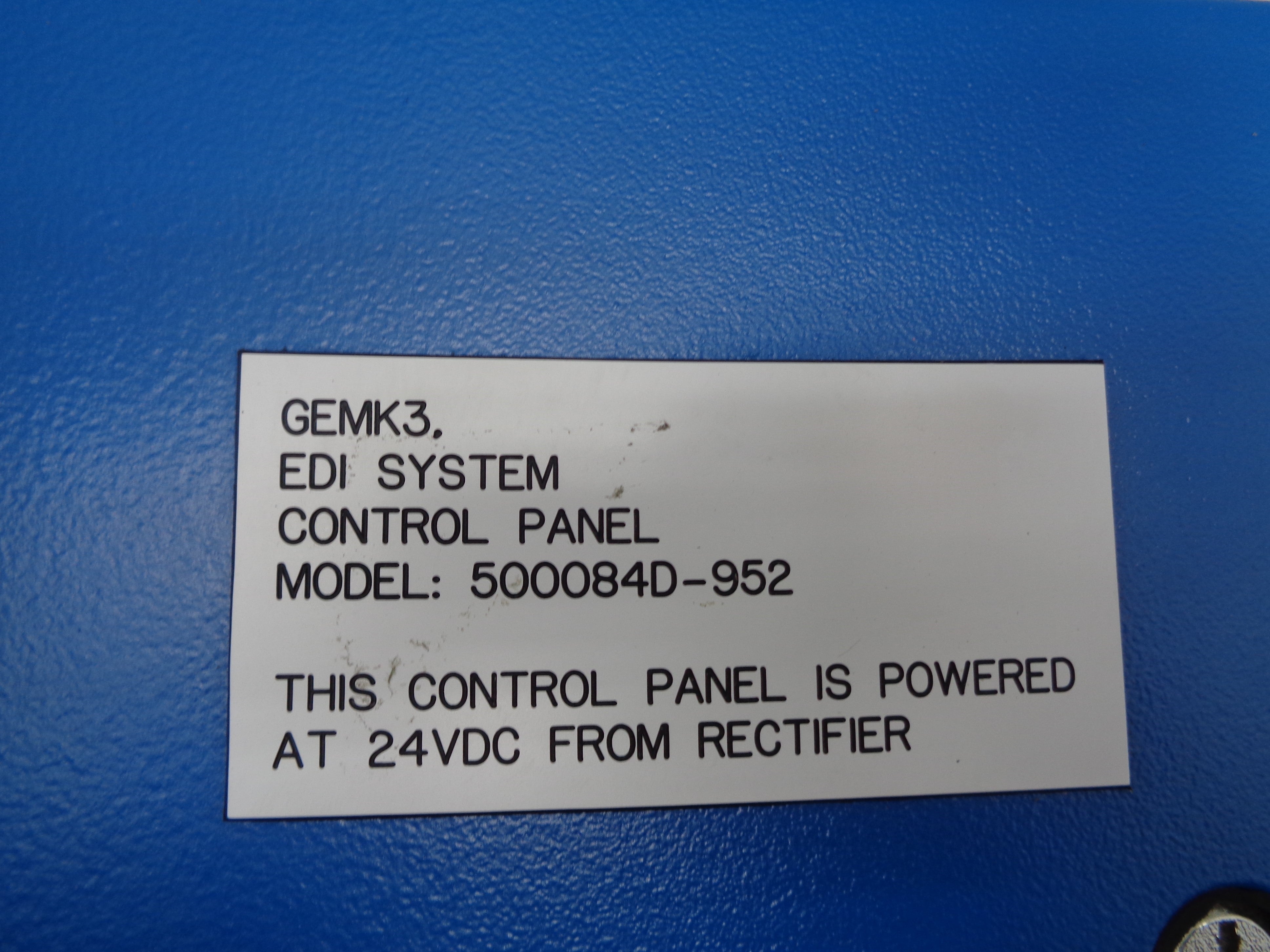 GENERAL ELECTRIC GEMK3 5000084D-952 NSNP