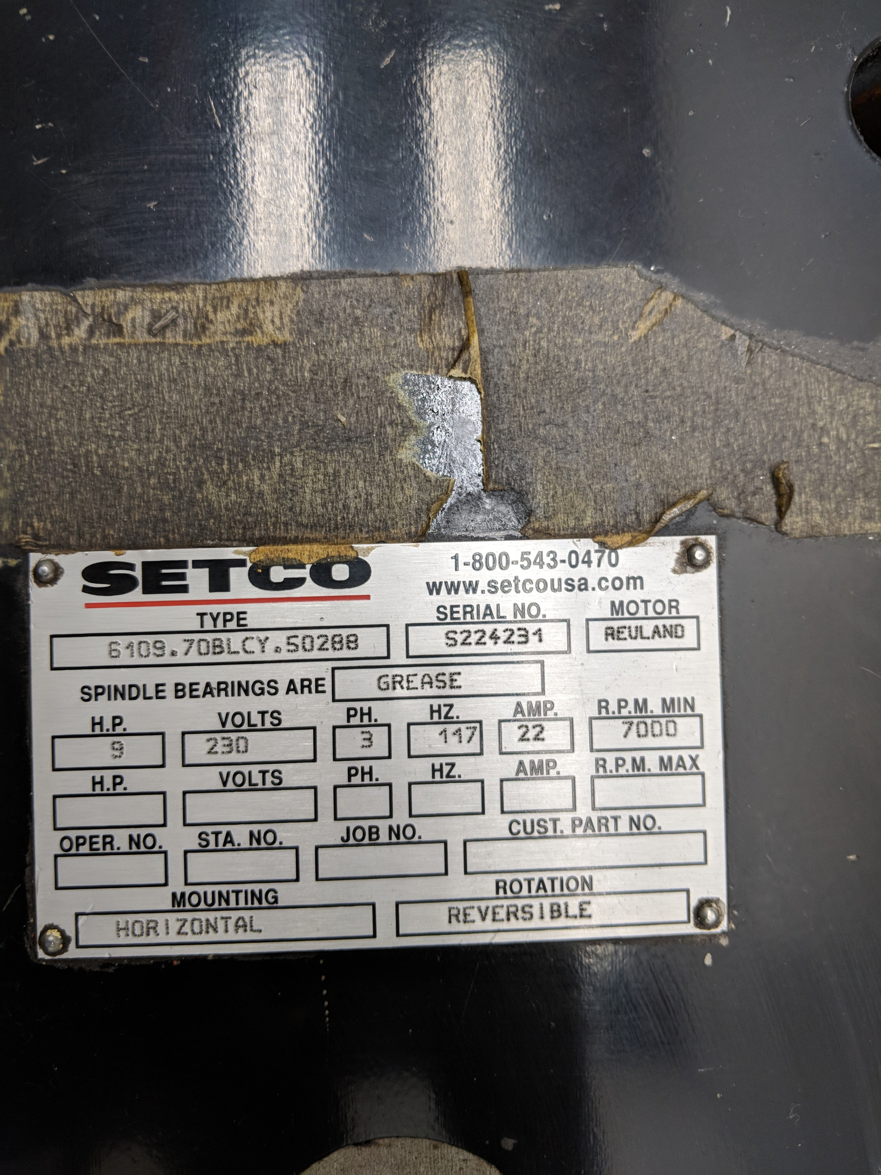 SETCO 6109.70BLCY.50288 NSNP