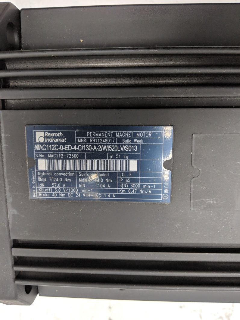 REXROTH MAC112C-0-ED-4-C/130-A-2/WI520LV/S013 R911248017 NSNP