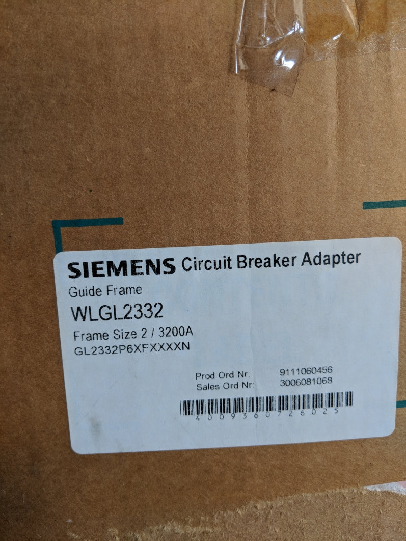 SIEMENS WLGL2332 GL2332P6XFXXXXN NSMP