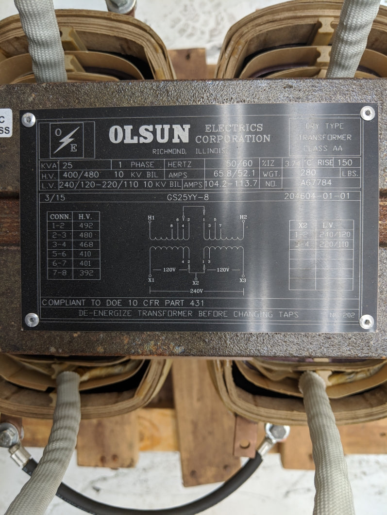 OLSUN GS25YY-8 204604-01-01 NSNP