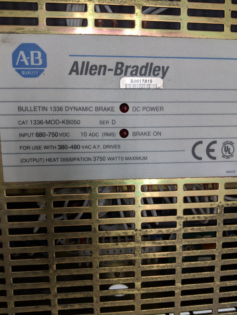 ALLEN BRADLEY 1336-MOD-KB050 SER. D UNMP