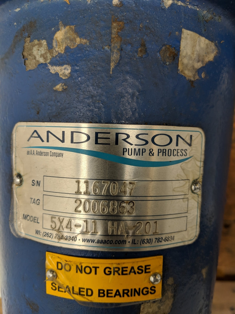 ANDERSON 5X4-11 HA-201 USED