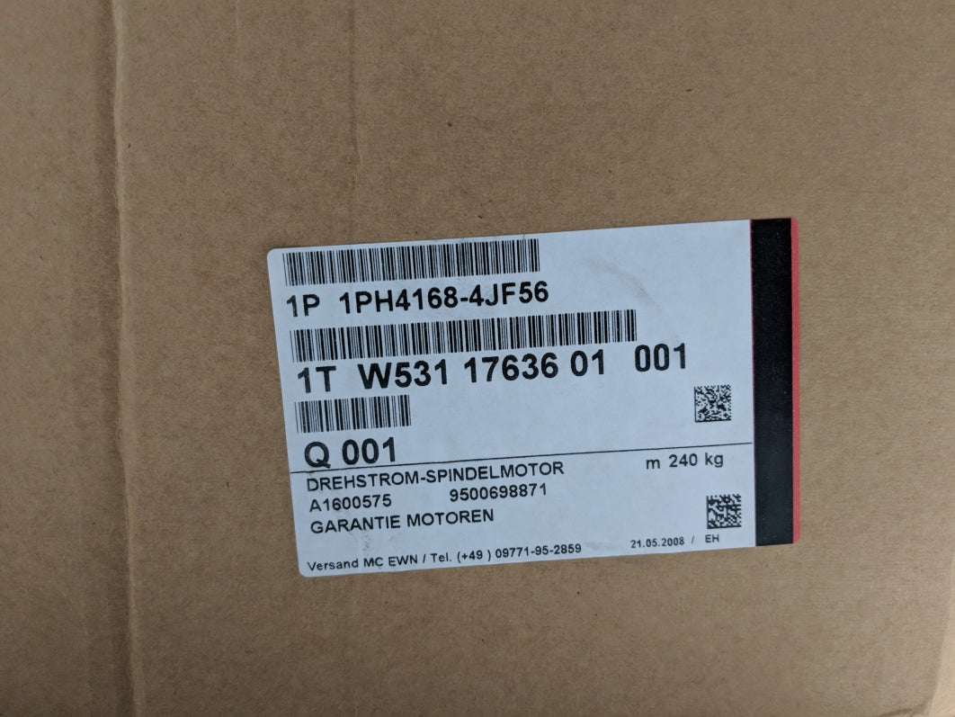 SIEMENS 1PH4168-4JF56 NSMP