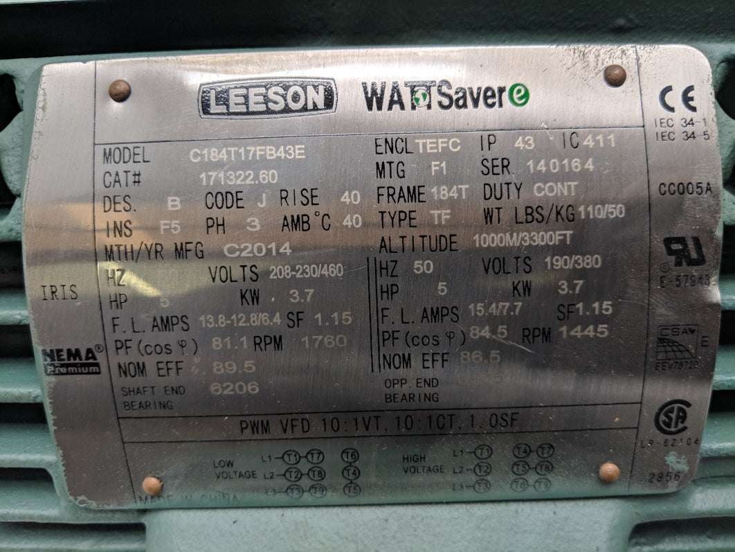 LEESON 171322.60 C184T17FB43E NSNP