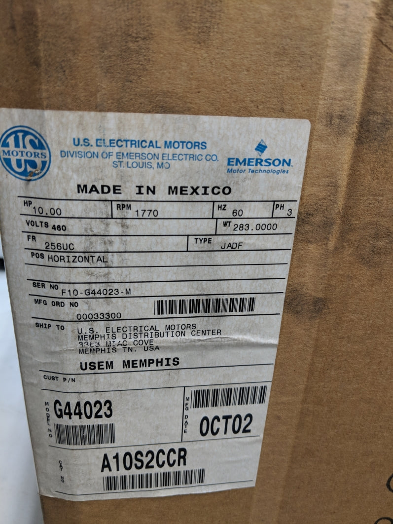 US MOTORS A10S2CCR G44023 NSMP