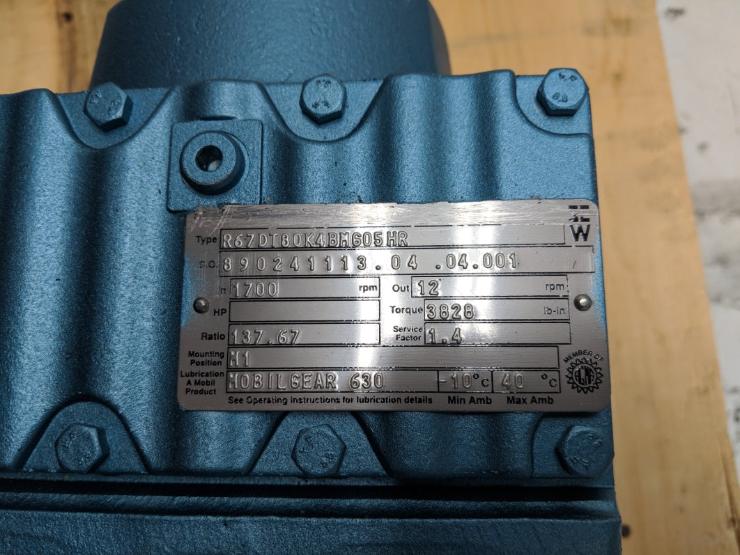 SEW R67DT80K4BM605HR NSNP