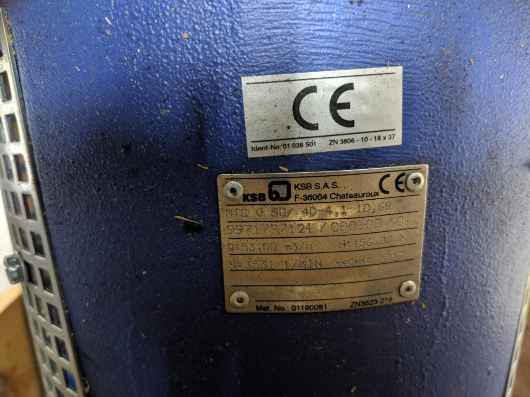 KSB MTC V50/4D-4.1 10.68 NSMP