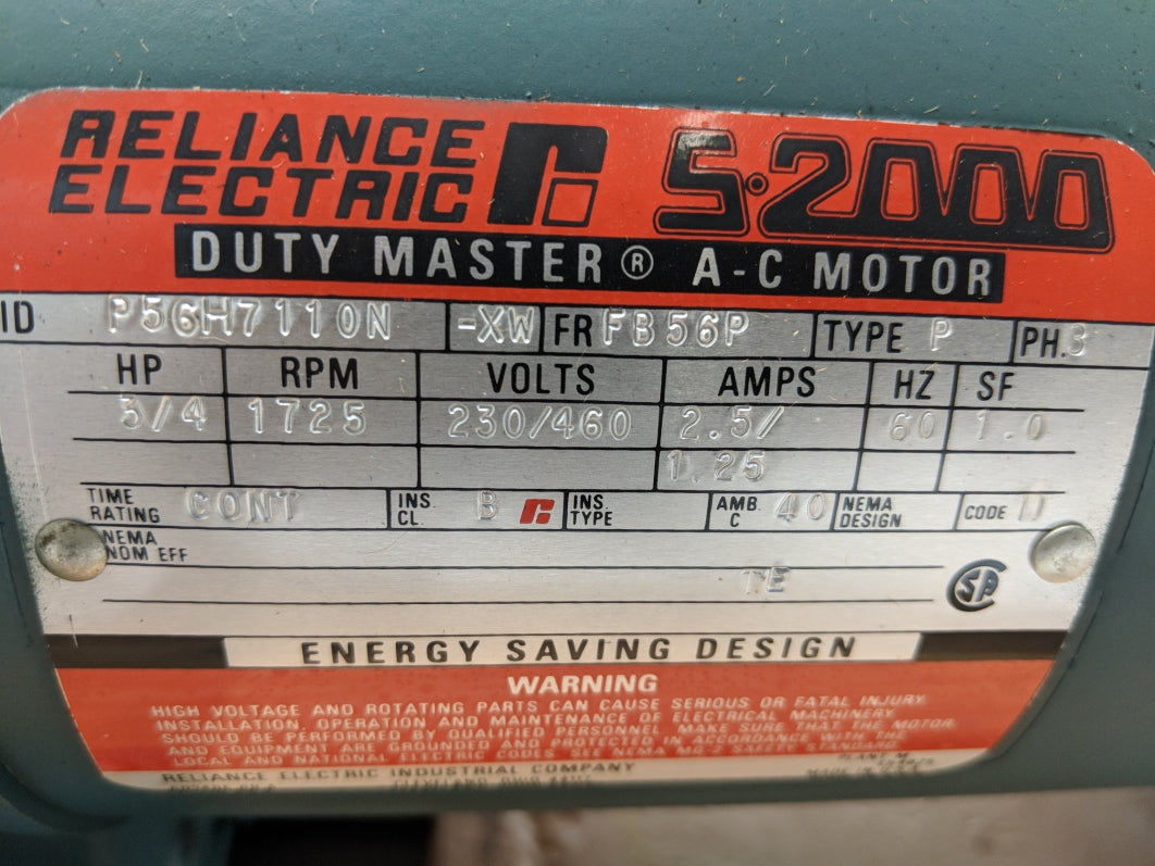 RELIANCE ELECTRIC P56H7110N-XW 07916713GA NSMP