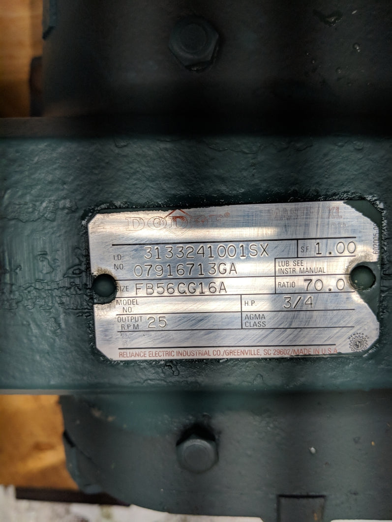 RELIANCE ELECTRIC P56H7110N-XW 07916713GA NSMP