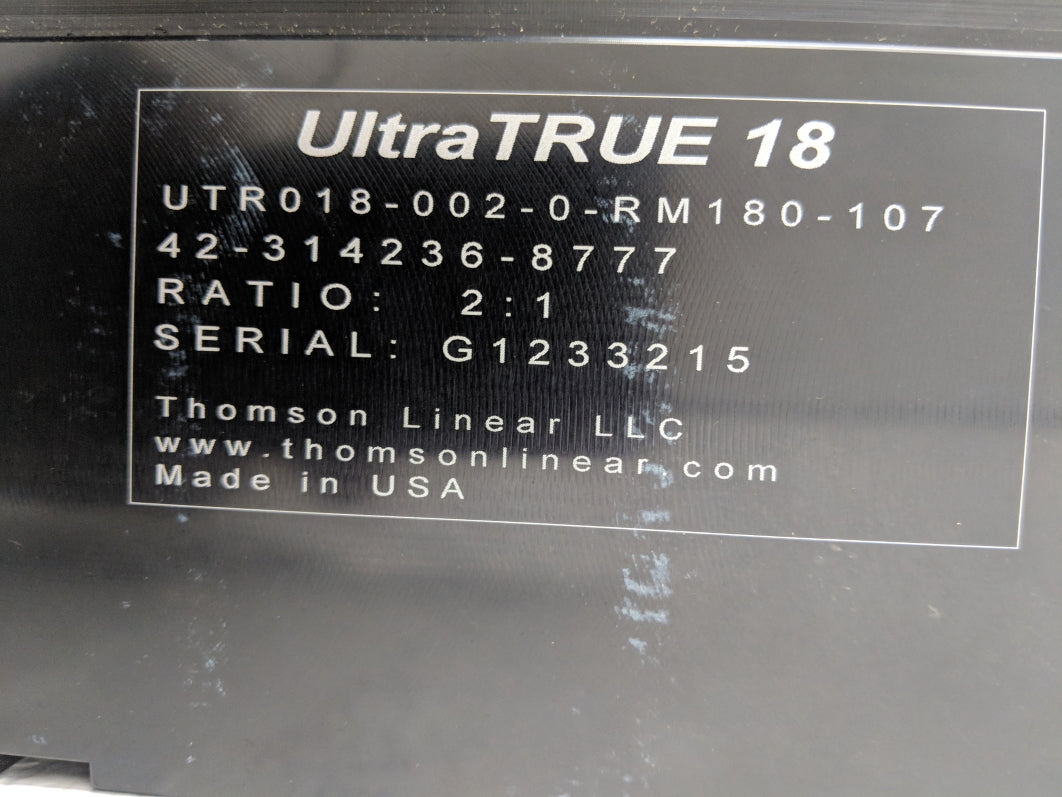 THOMSON LINEAR UTR018-002-0-RM180-107 42-314236-8777 NSNP
