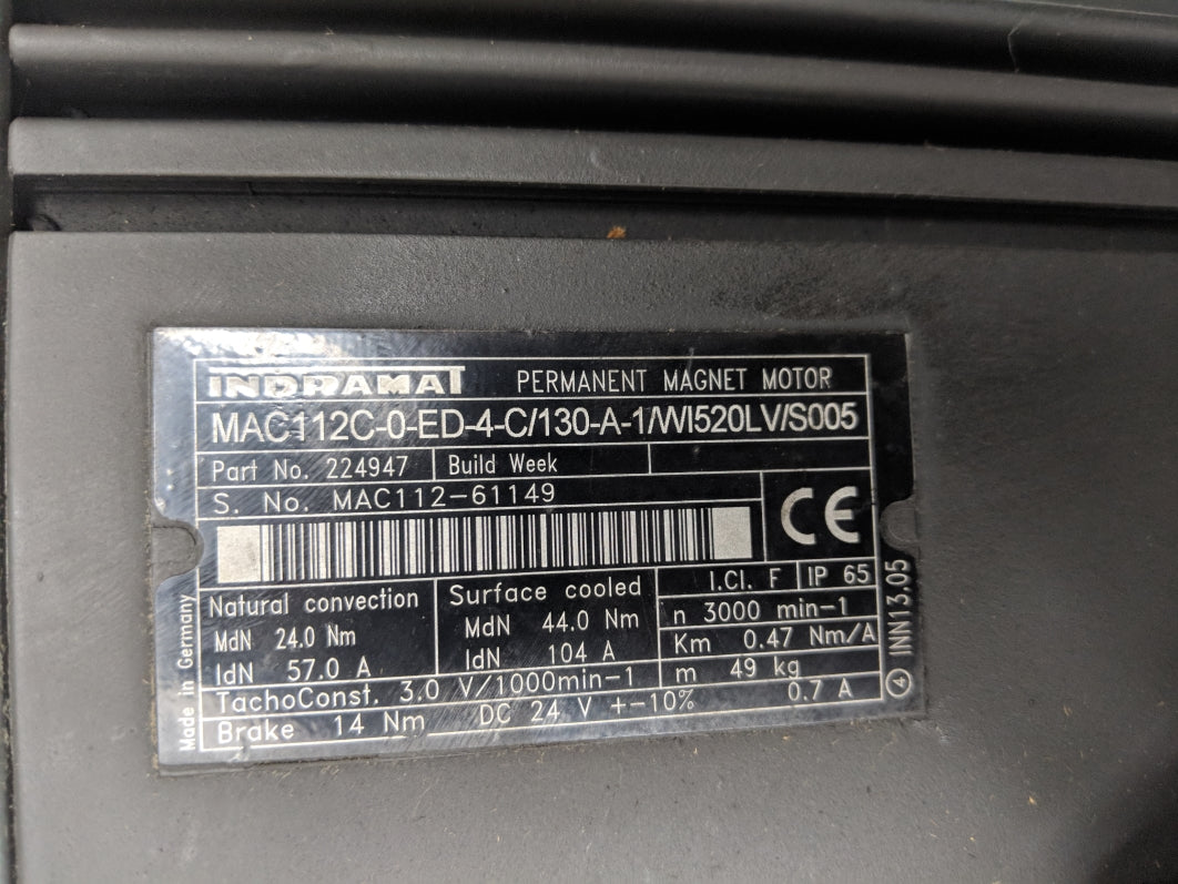 REXROTH MAC112C-0-ED-4-C/130-A-1/WI520LV/S005 224947 NSNP