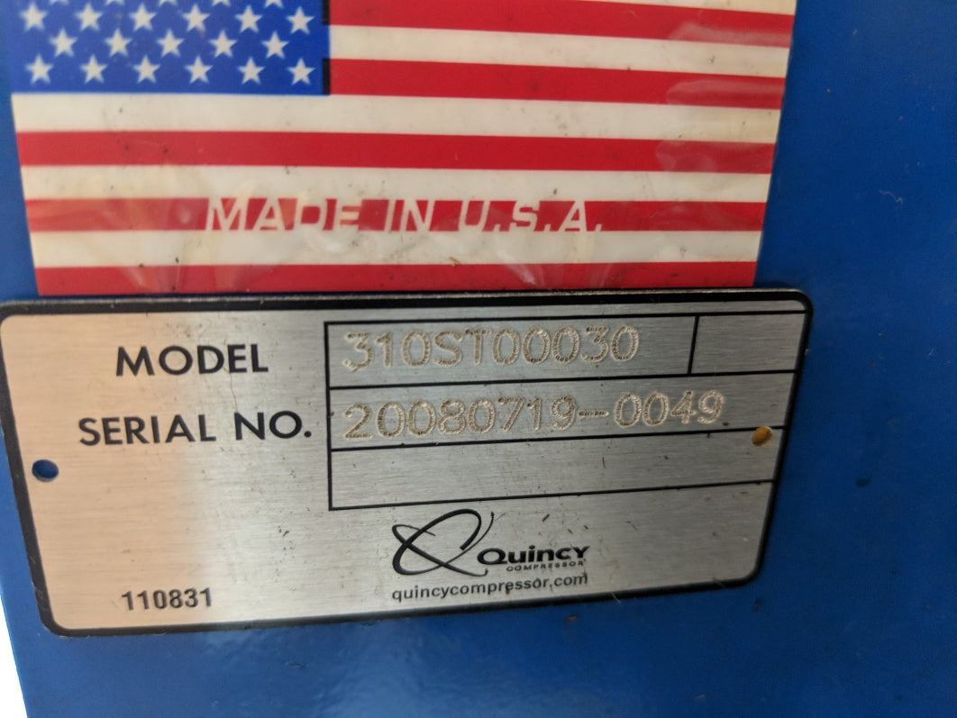 QUINCY MODEL 310 310ST00030 REMAN
