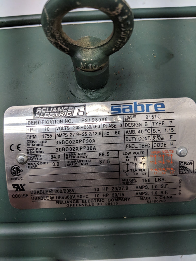 RELIANCE ELECTRIC P21S3066 AL NSNP