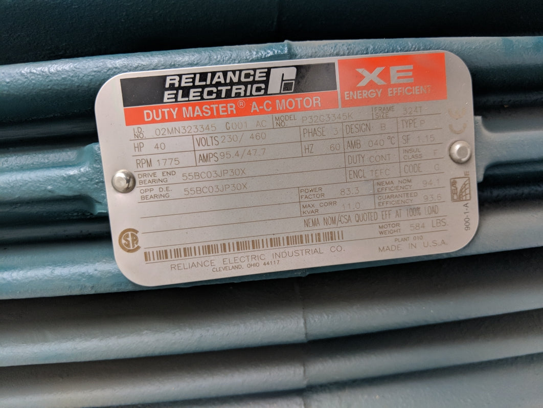 RELIANCE ELECTRIC P32G3345K NSNP