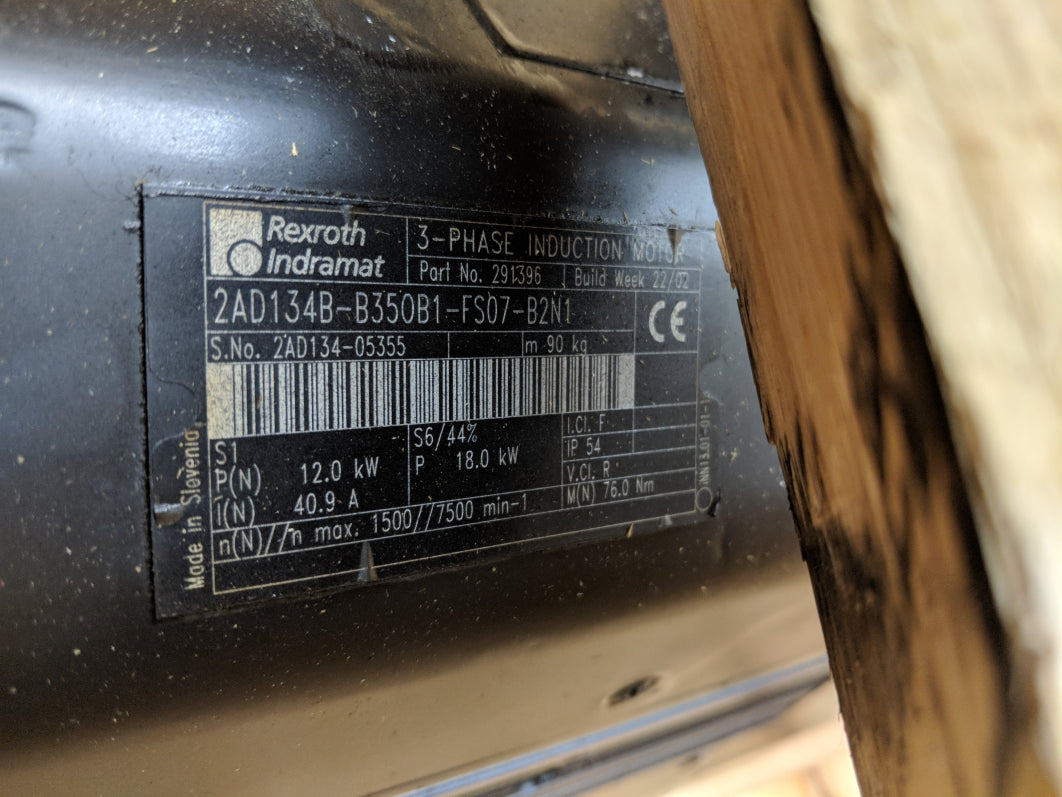 REXROTH 2AD134B-B350B1-FS07-B2N1 291396 NSMP