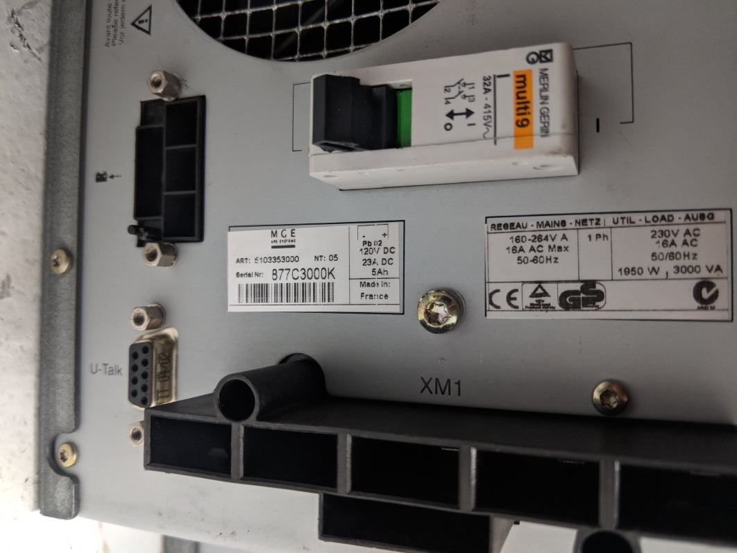 MGE PULSAR EXTREME 3000 UNMP