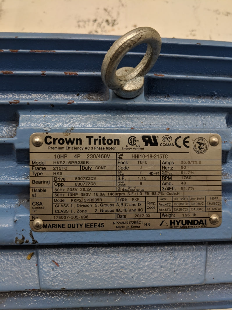 CROWN TRITON HHI10-18-215TC NSNP