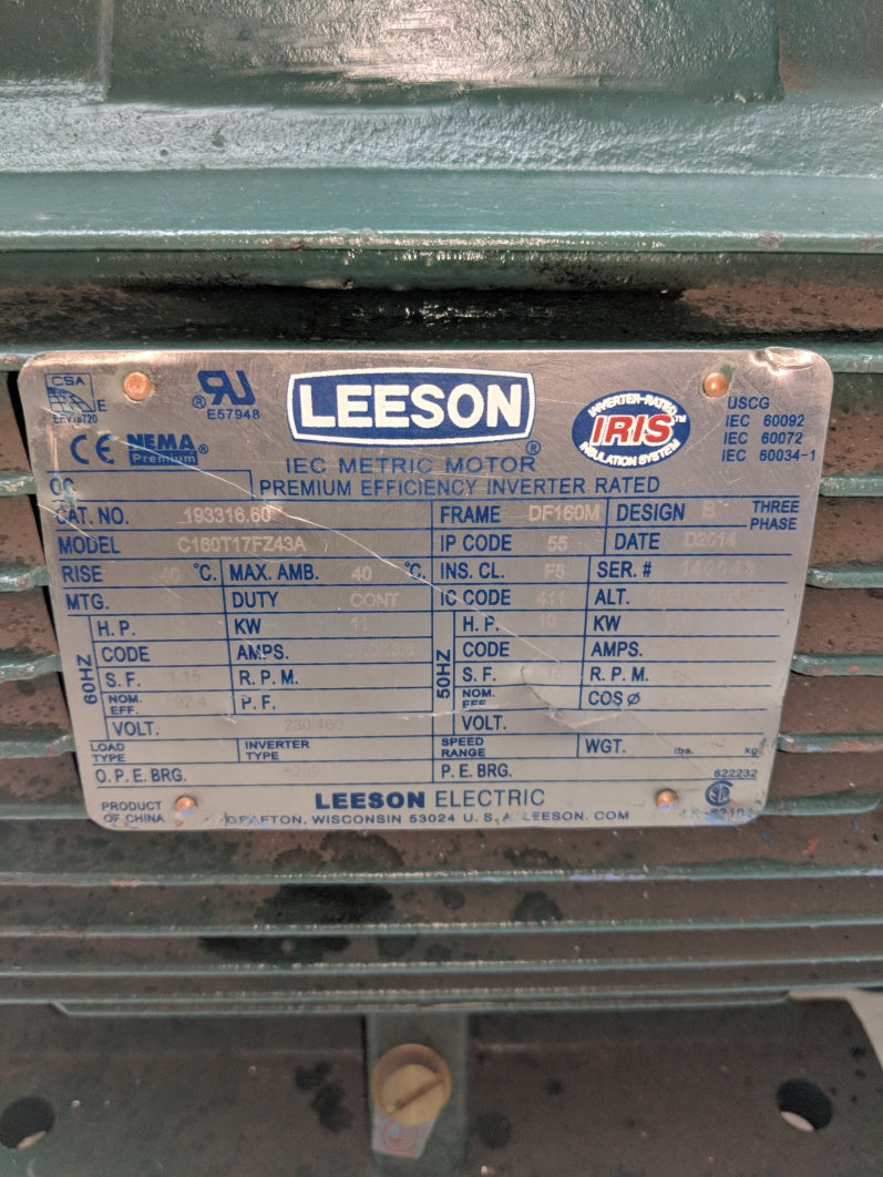 LEESON 193316.60 C160T17FZ43A NSNP