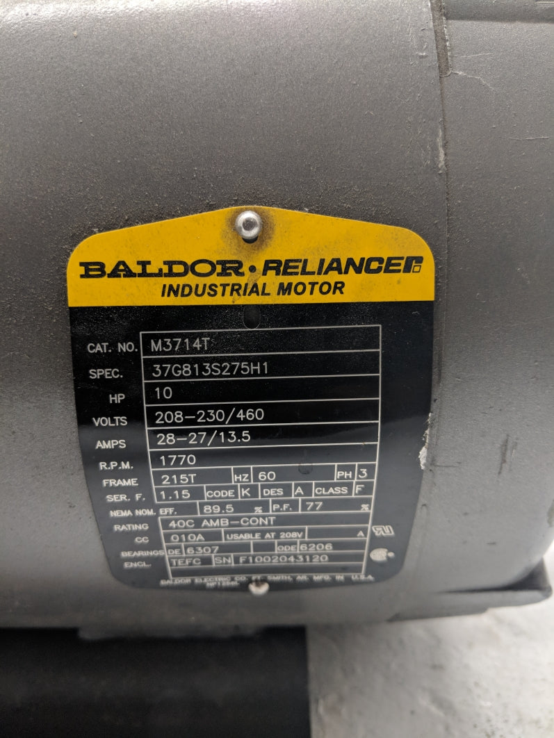 BALDOR M3714T SER. F REMAN