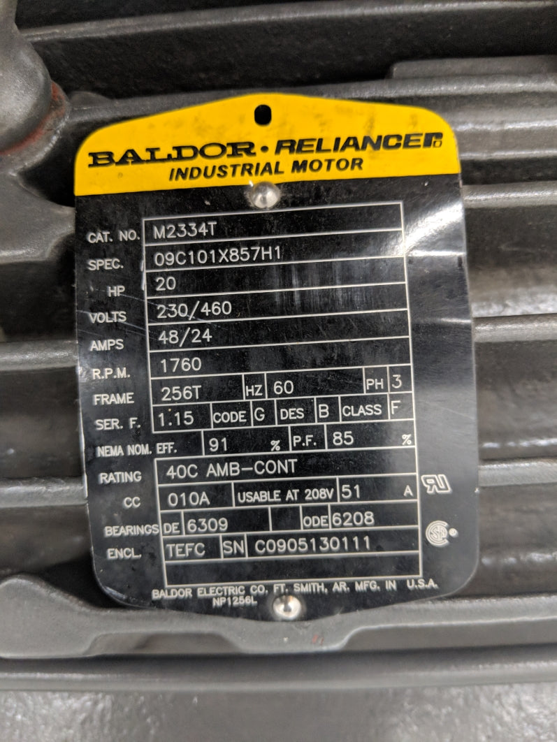 BALDOR M2334T SER. F NSNP