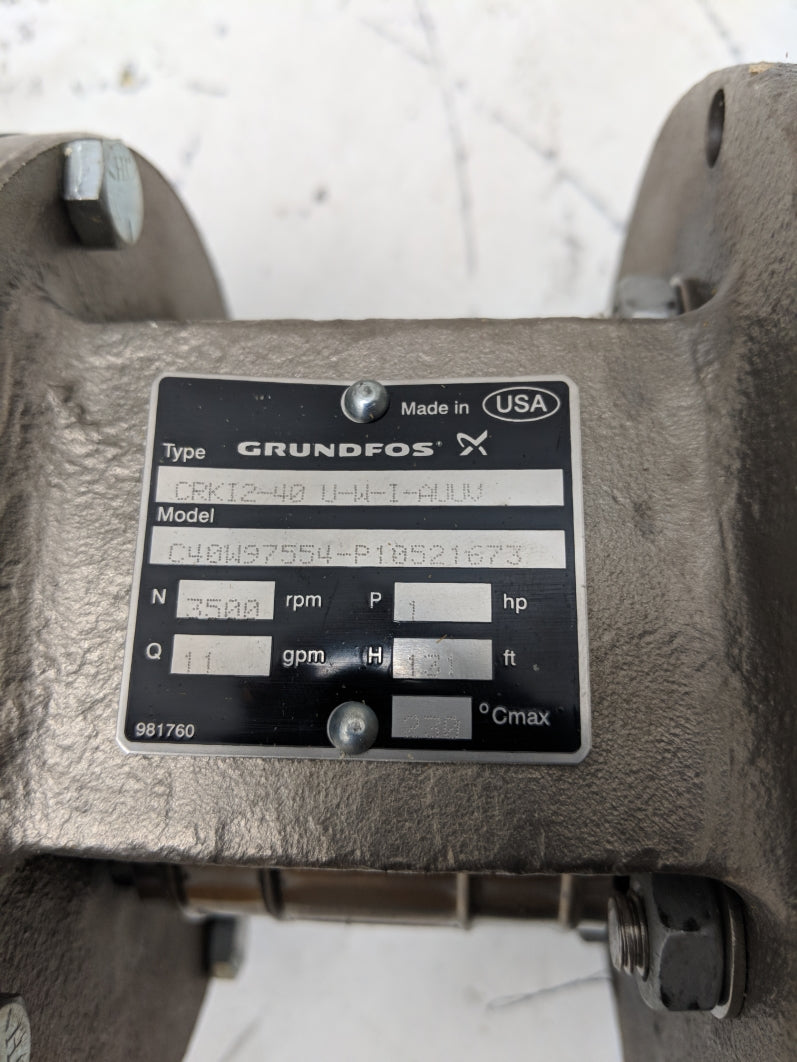 GRUNDFOS CRKI2-40 U-W-I-AUUV NSMP