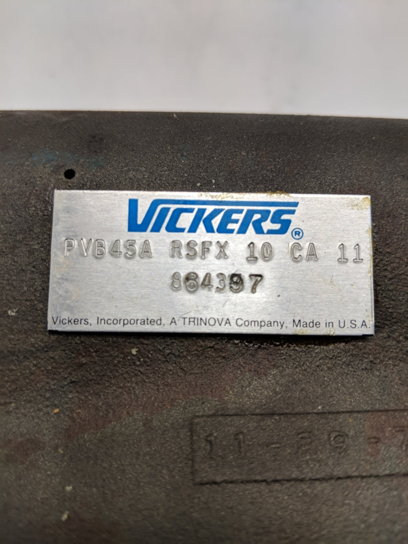 VICKERS 864397 PVB45A RSFX 10CA11 REMAN