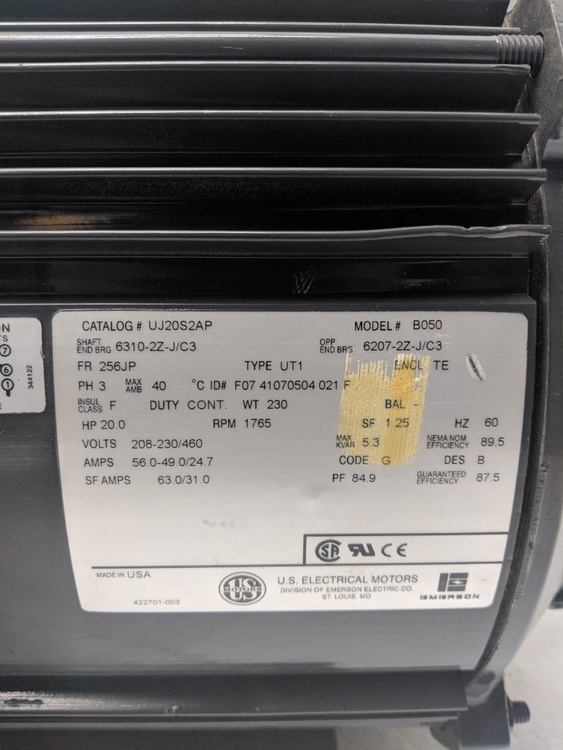 US MOTORS UJ20S2AP B050 NSNP