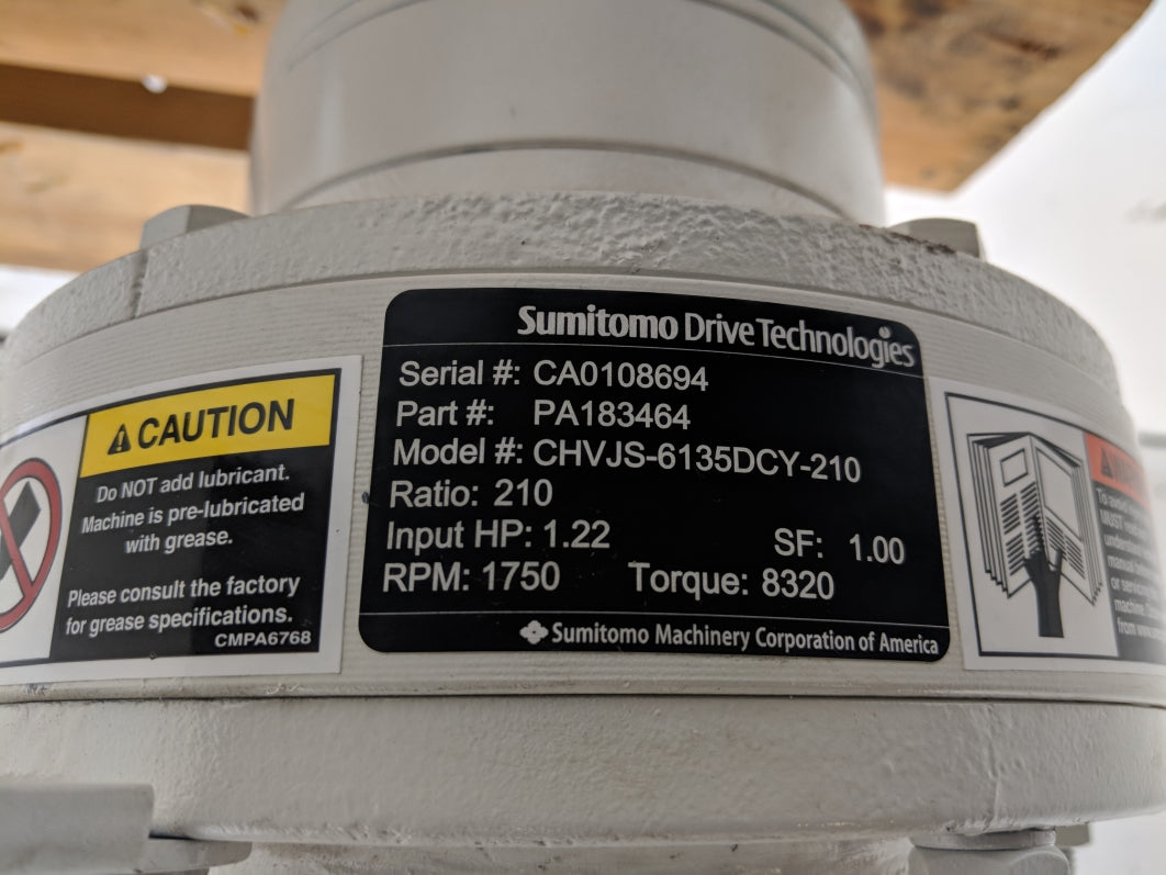 SUMITOMO PA183464 CHVJS-6135DCY-210 NSNP