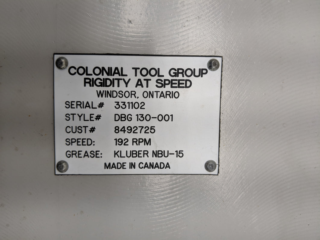 COLONIAL TOOL DBG 130-001 (AS PICTURED) REMAN