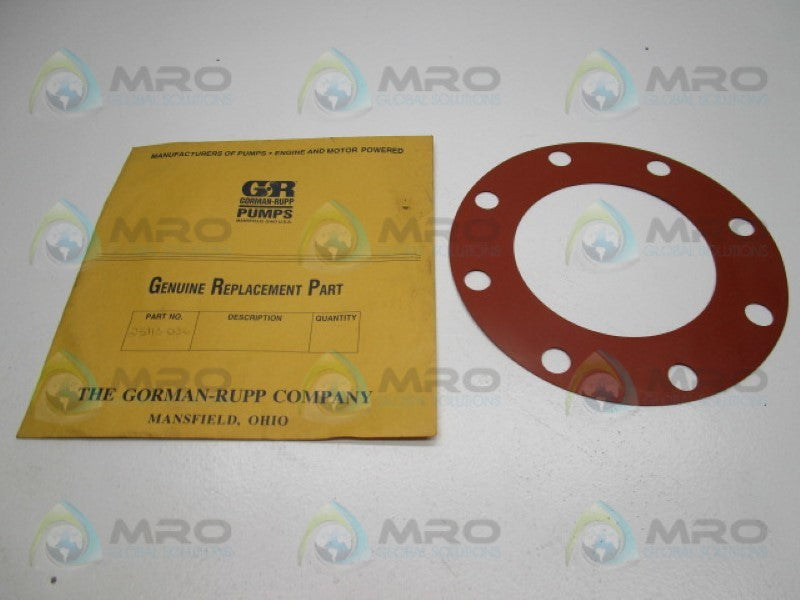 GORMAN RUPP 25113-036 BLIND FLANGE GASKET  NSNP