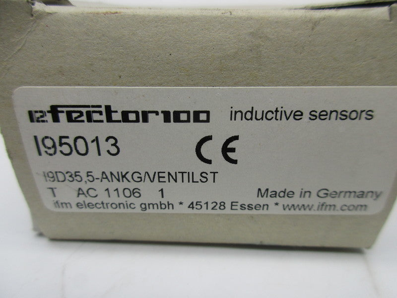 IFM EFECTOR I95013 I9D35.5-ANKG/VENTILIST NSMP