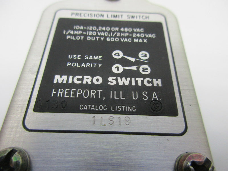MICROSWITCH 1LS19 NSNP