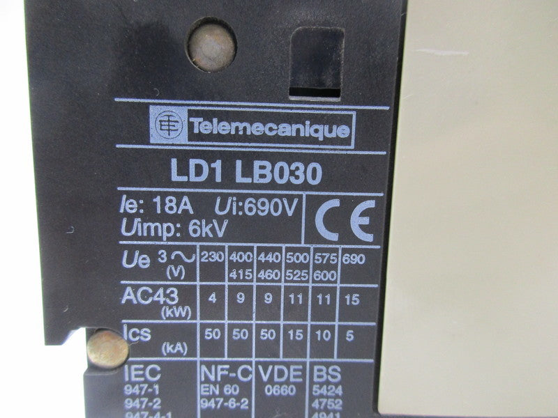 TELEMECANIQUE LD1LB030P UNMP