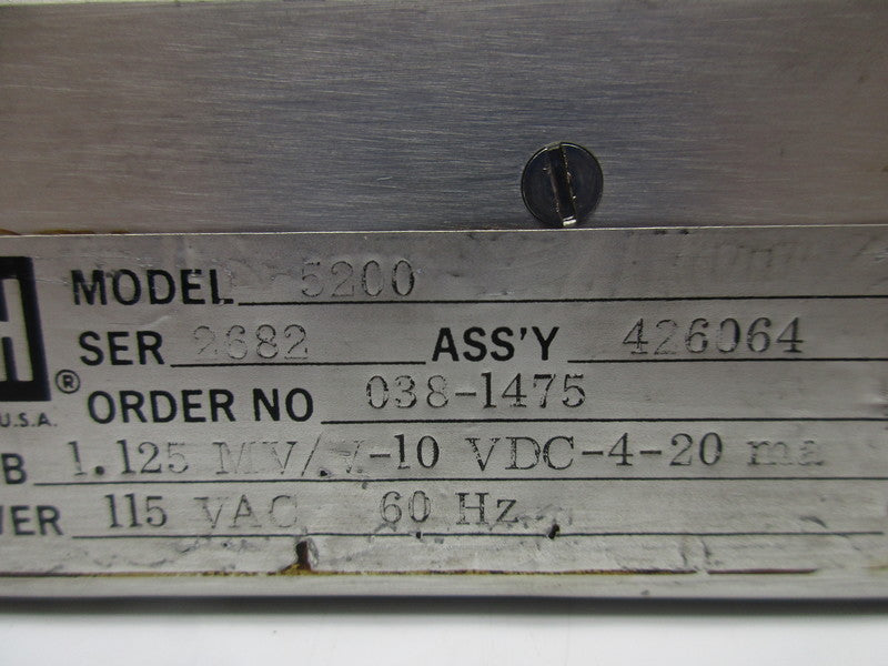 BLH MODEL 5200 UNMP