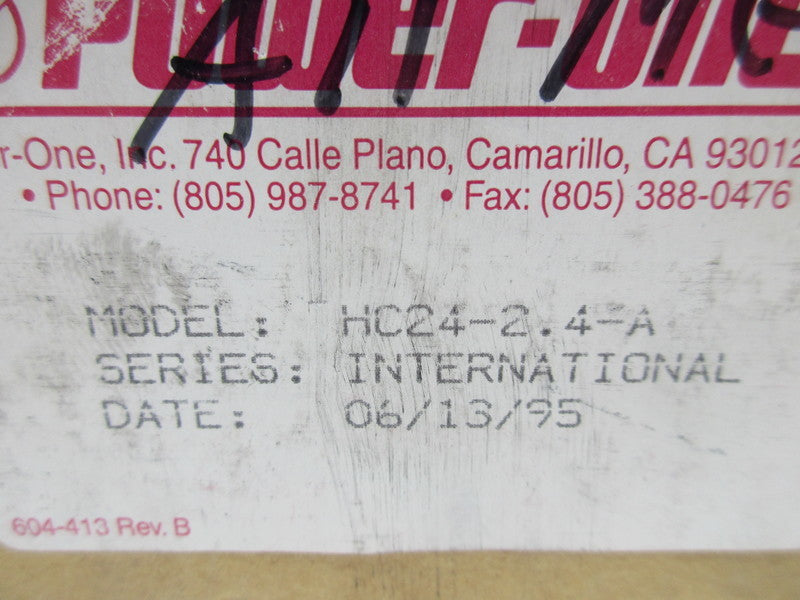 POWER-ONE HC24-2.4-A NSMP
