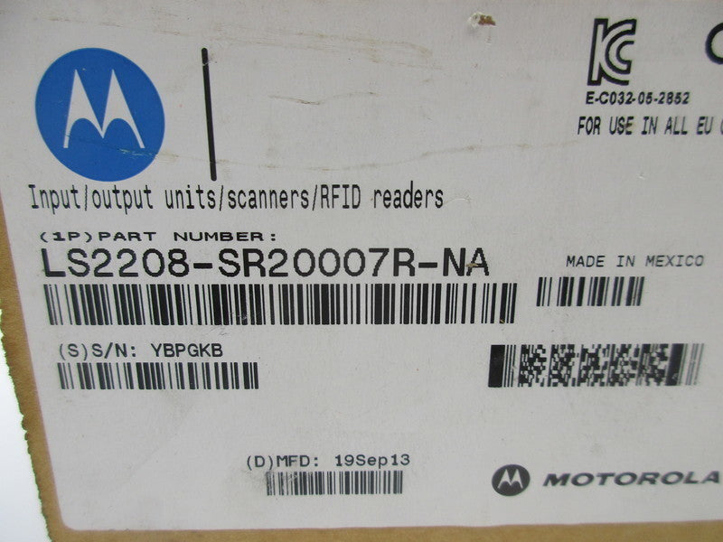 MOTOROLA LS2208-SR20007R-NA NSMP