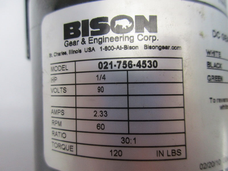 BISON 021-756-4530 NSNP