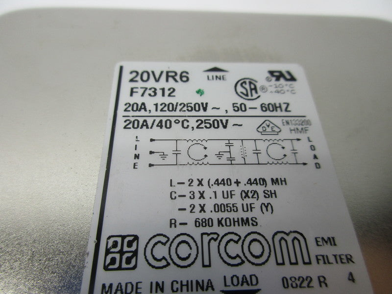 CORCOM 20VR6-F7312 NSMP