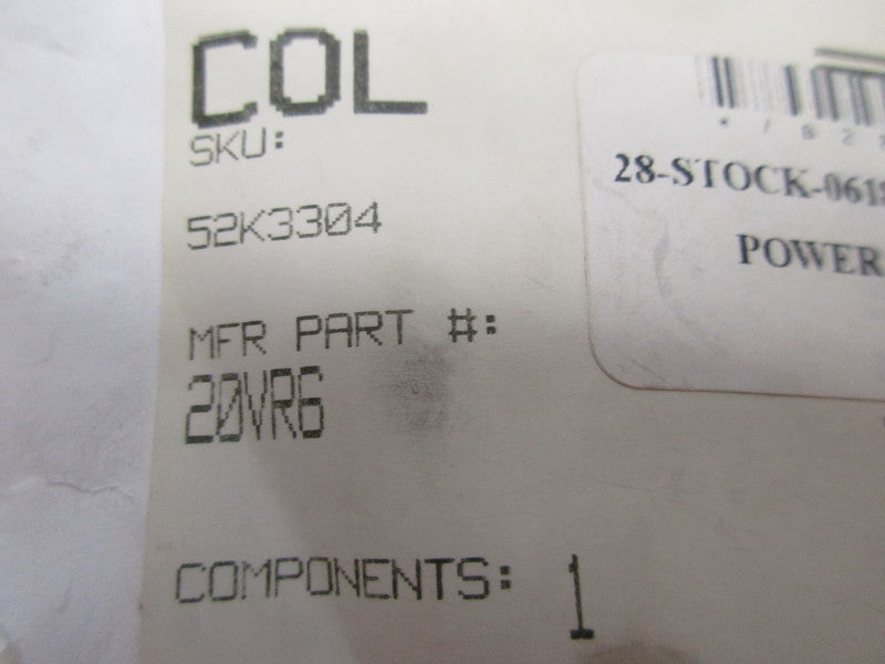 CORCOM 20VR6-F7312 NSMP