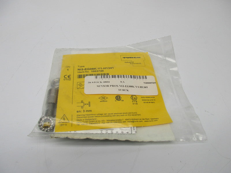 TURCK NI3-EG08K-Y1-H1341 NSMP