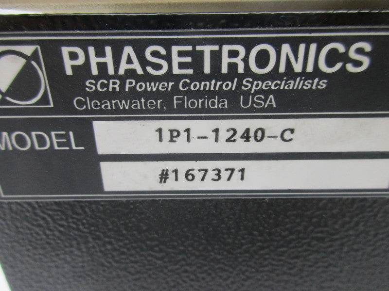 PHASETRONICS 1P1-1240-C NSNP